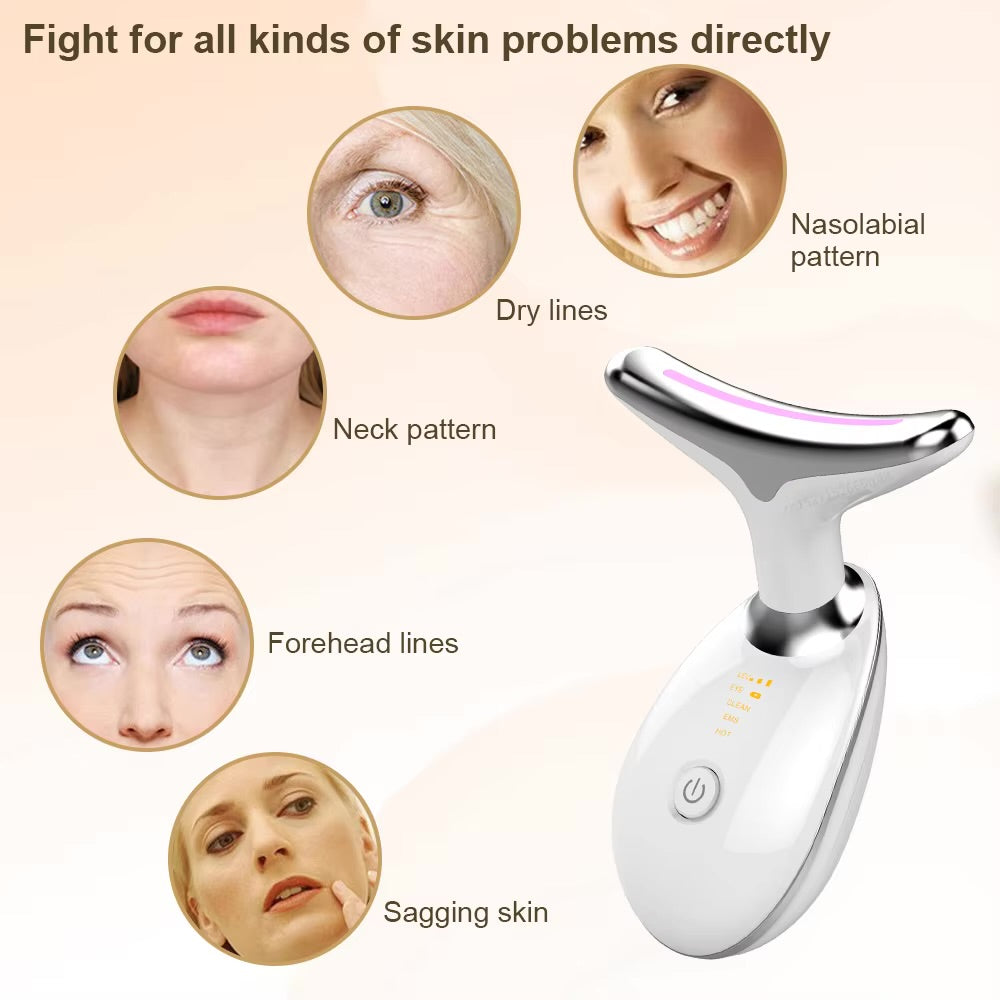 EMS Face & Neck Lifting Device – Tighten, Sculpt & Rejuvenate for a Youthful Contour